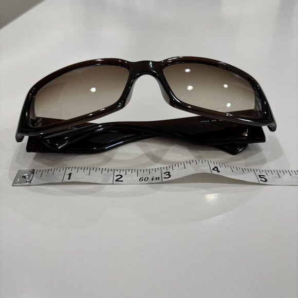 Brown Fendi Sunglasses Rectangle Colorful Brand Letters FS458 Case Designer